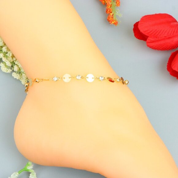 "Handmade Anklet – A Stylish Choice for Women, Thoughtful Gift Idea, EVCH1643 - Picture 7 of 10